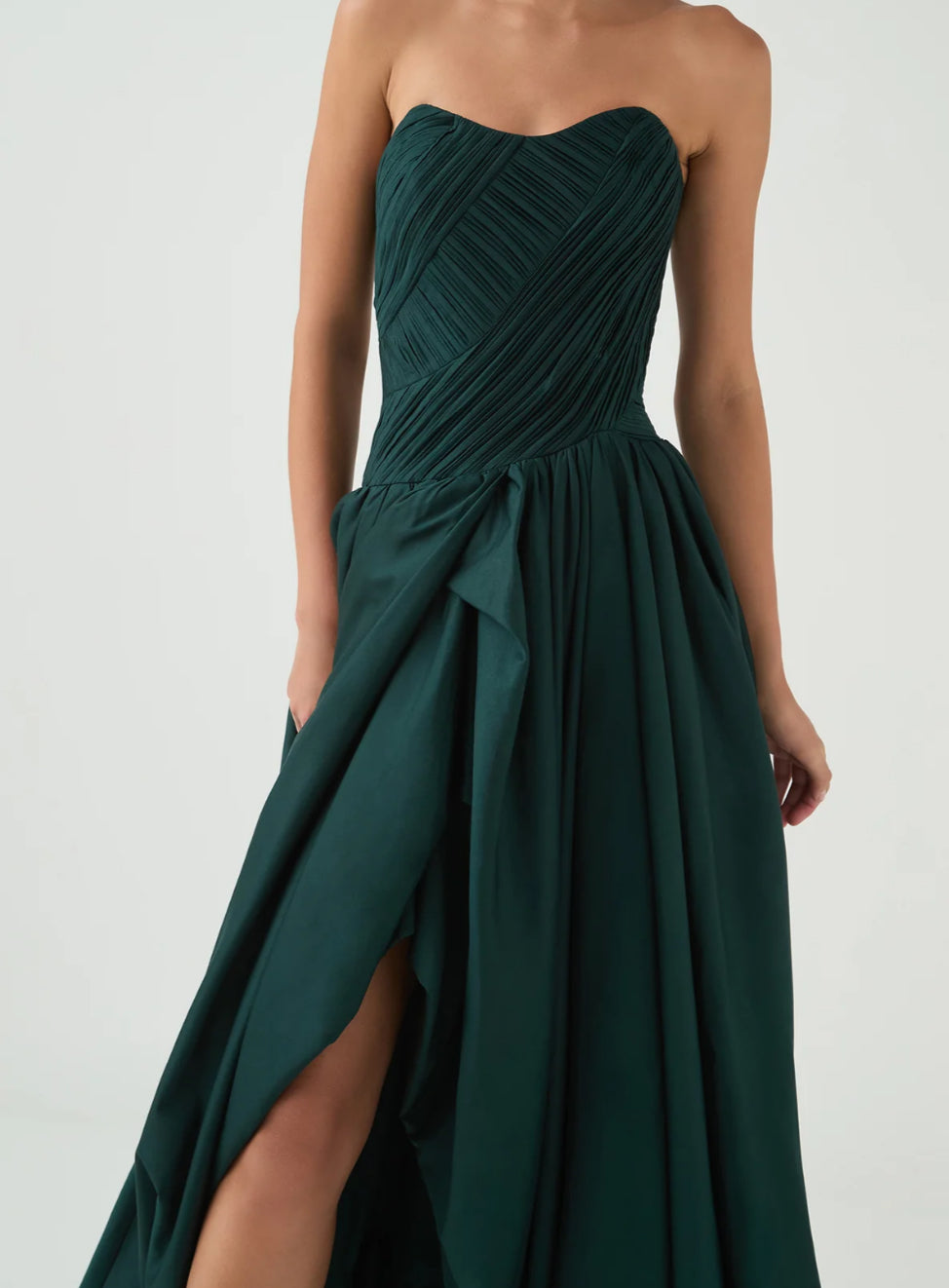 Aje - Spatial Maxi Dress- size 10 - Bonsai green