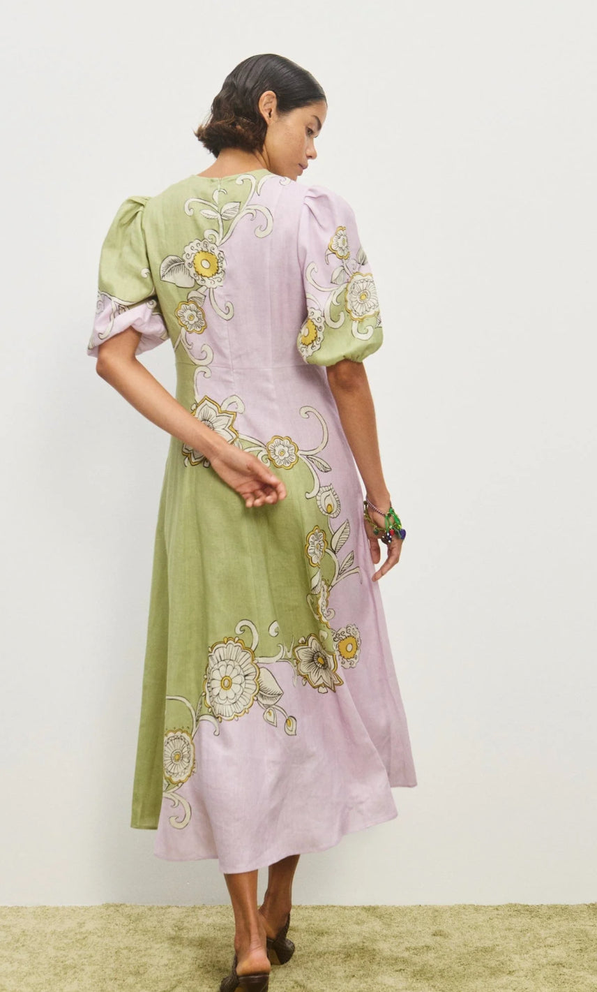 Alèmais Sora Midi Dress Size 10