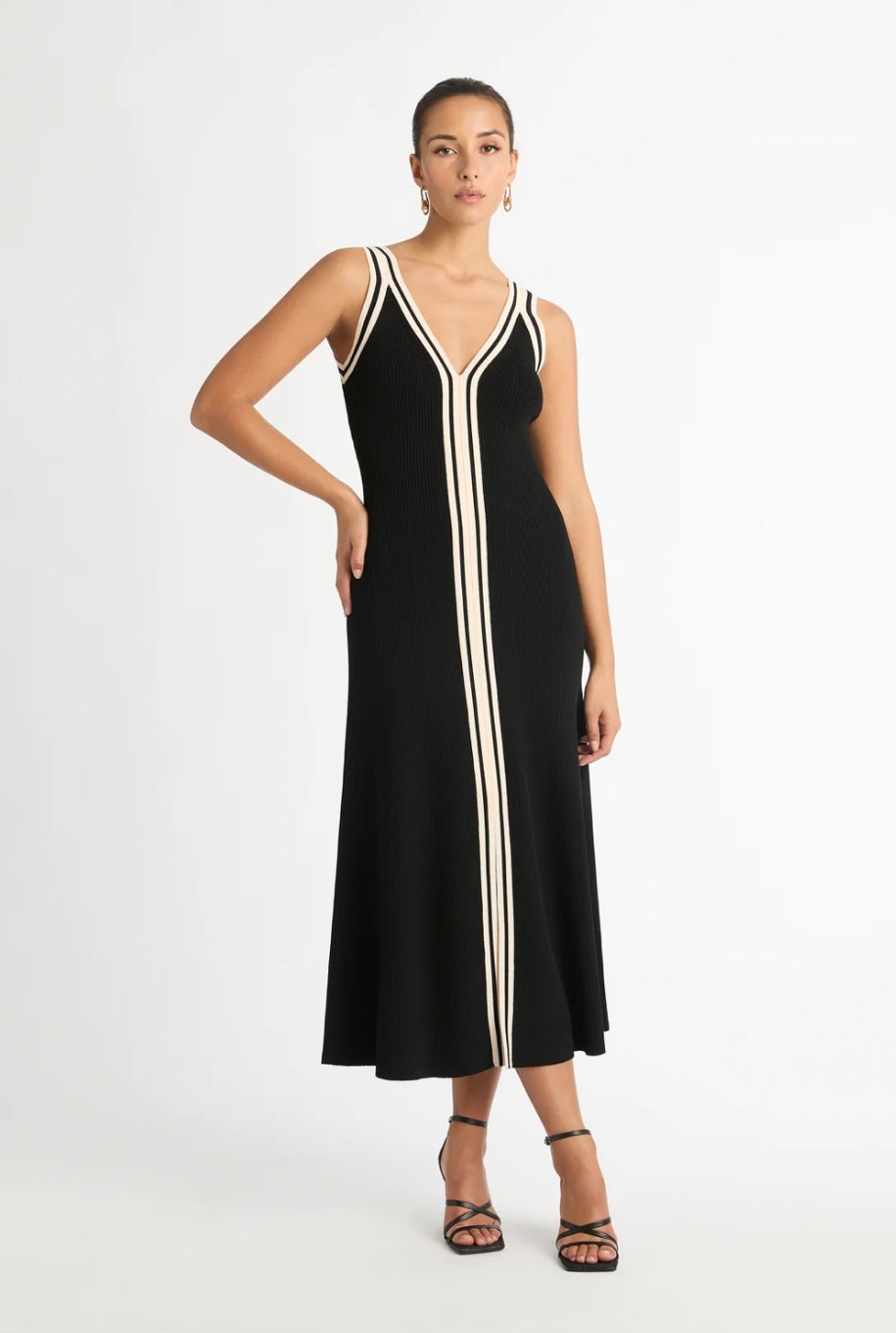 sheike knit dress Sheike Arizona knit midi dress , Deep forest green
