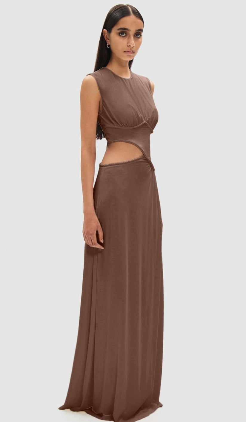 Misha - Sierra Gown Chocolate - size 8