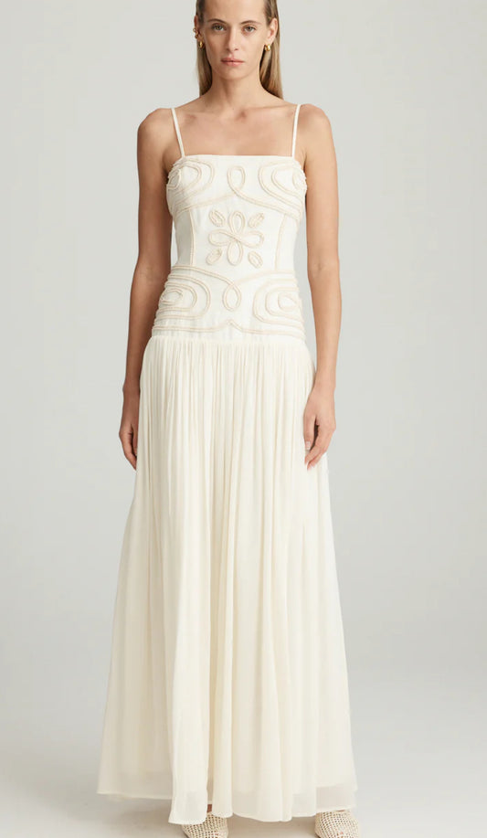 Mattir Paloma Appliqué Maxi