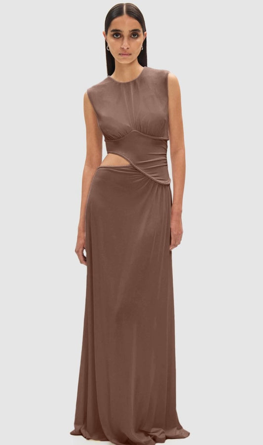 Misha - Sierra Gown Chocolate - size 8