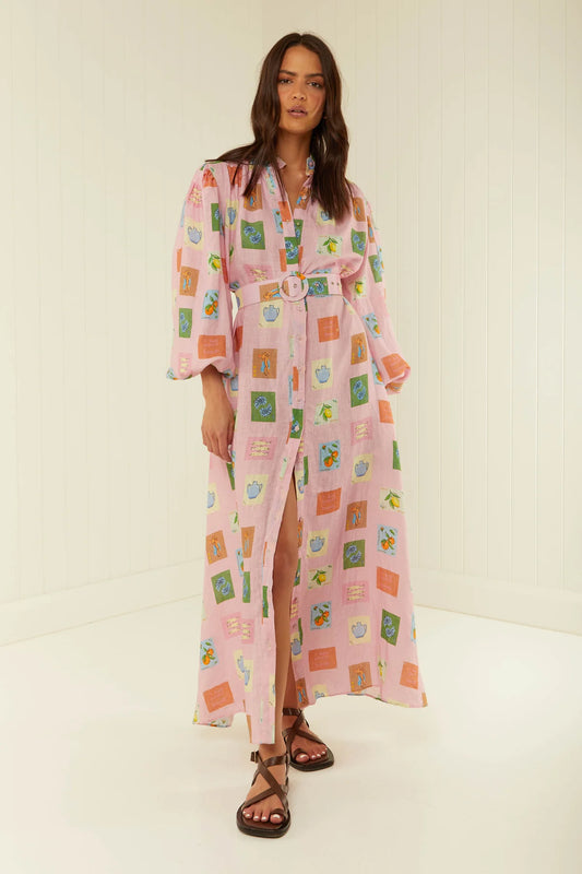Palm Noosa - Noddy Dress (Pink) - Size 10