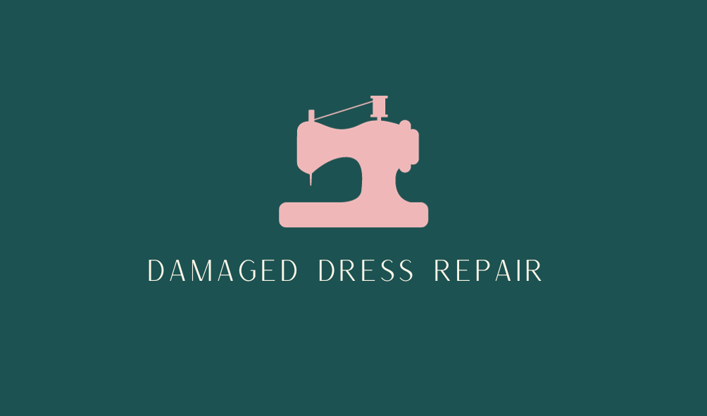 Repair of dress from damage.