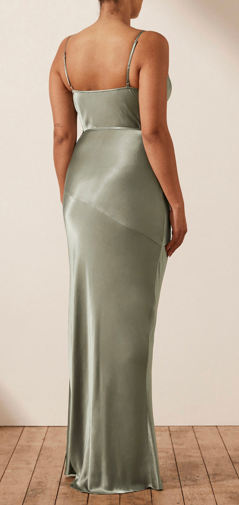 Shona Joy - La Lune Bias Cowl Maxi - Sage Vogue Style Hire Shona Joy - La Lune Bias Cowl Maxi - Sage Vogue Style Hire