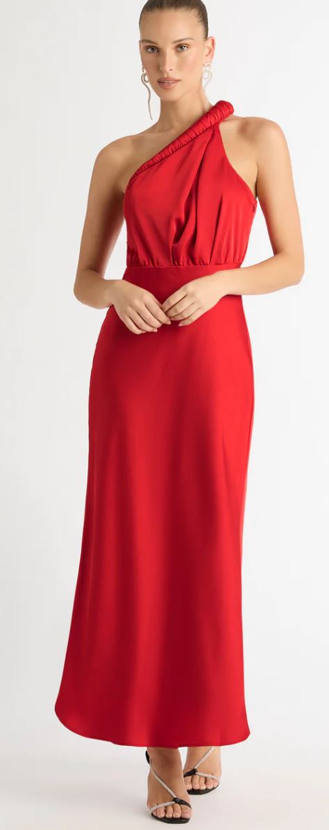 Sheike - Naomi Red Maxi - Size 14
