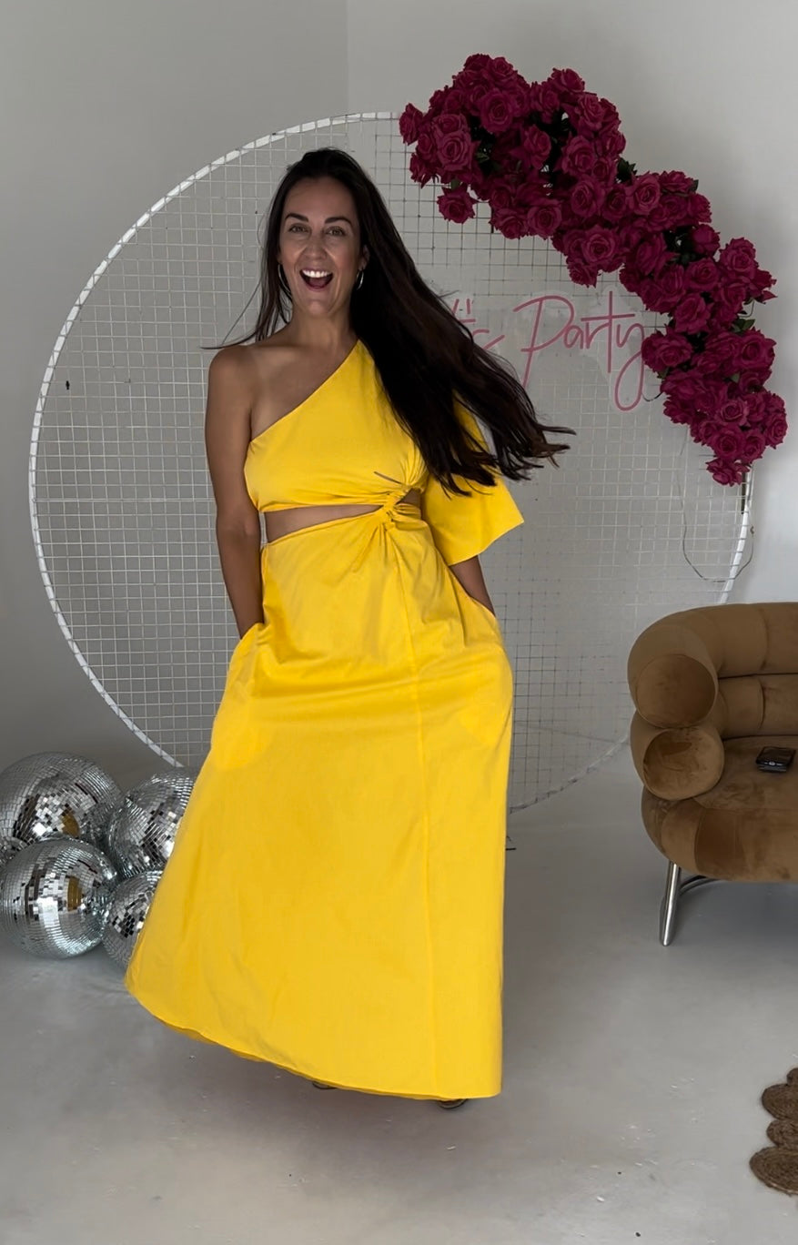 Camilla and Marc - Wally Dress - Honey - Size 10 (suit 8-12)
