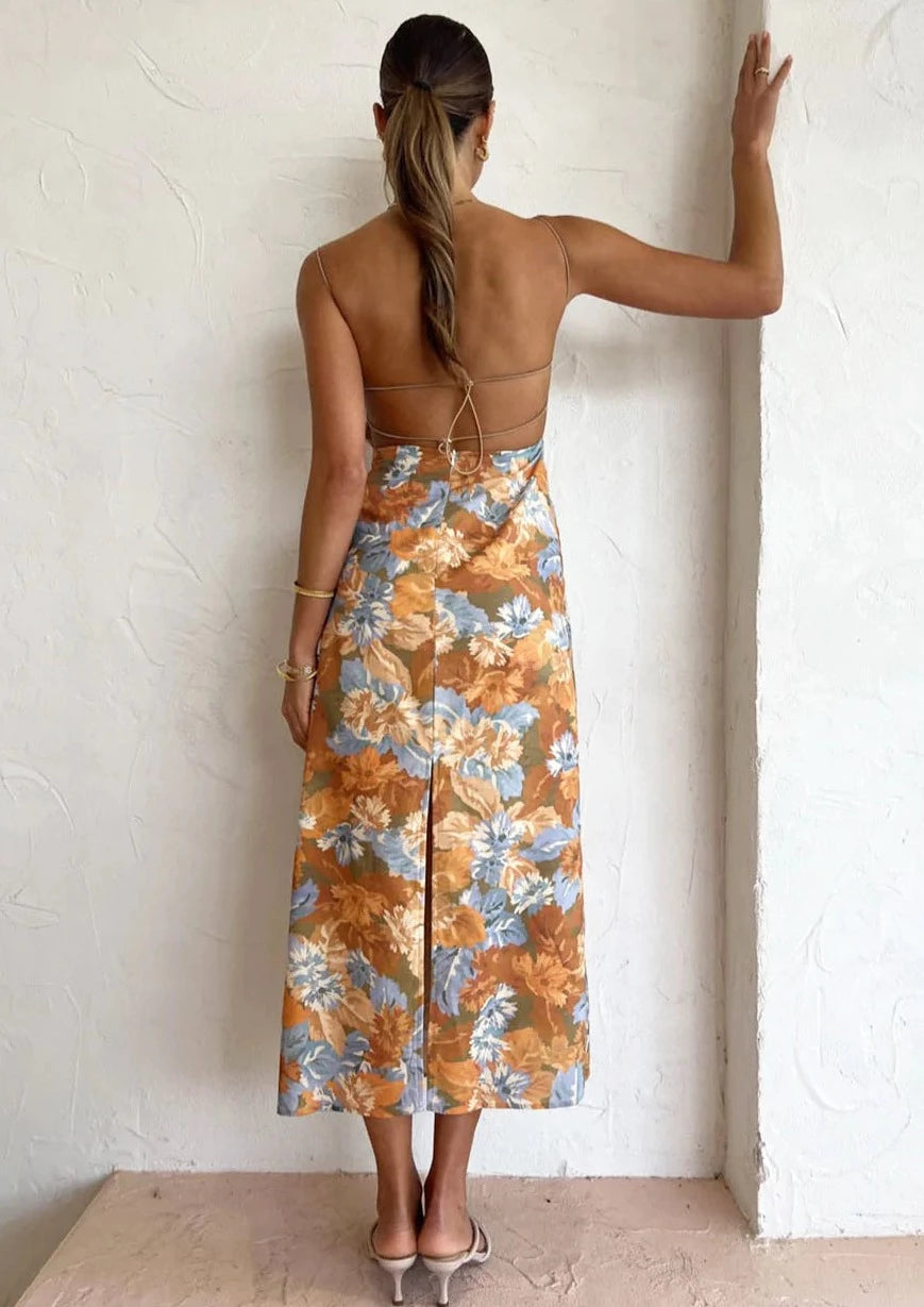 Tojha - Poppy Dress Desert Floral - Size 10